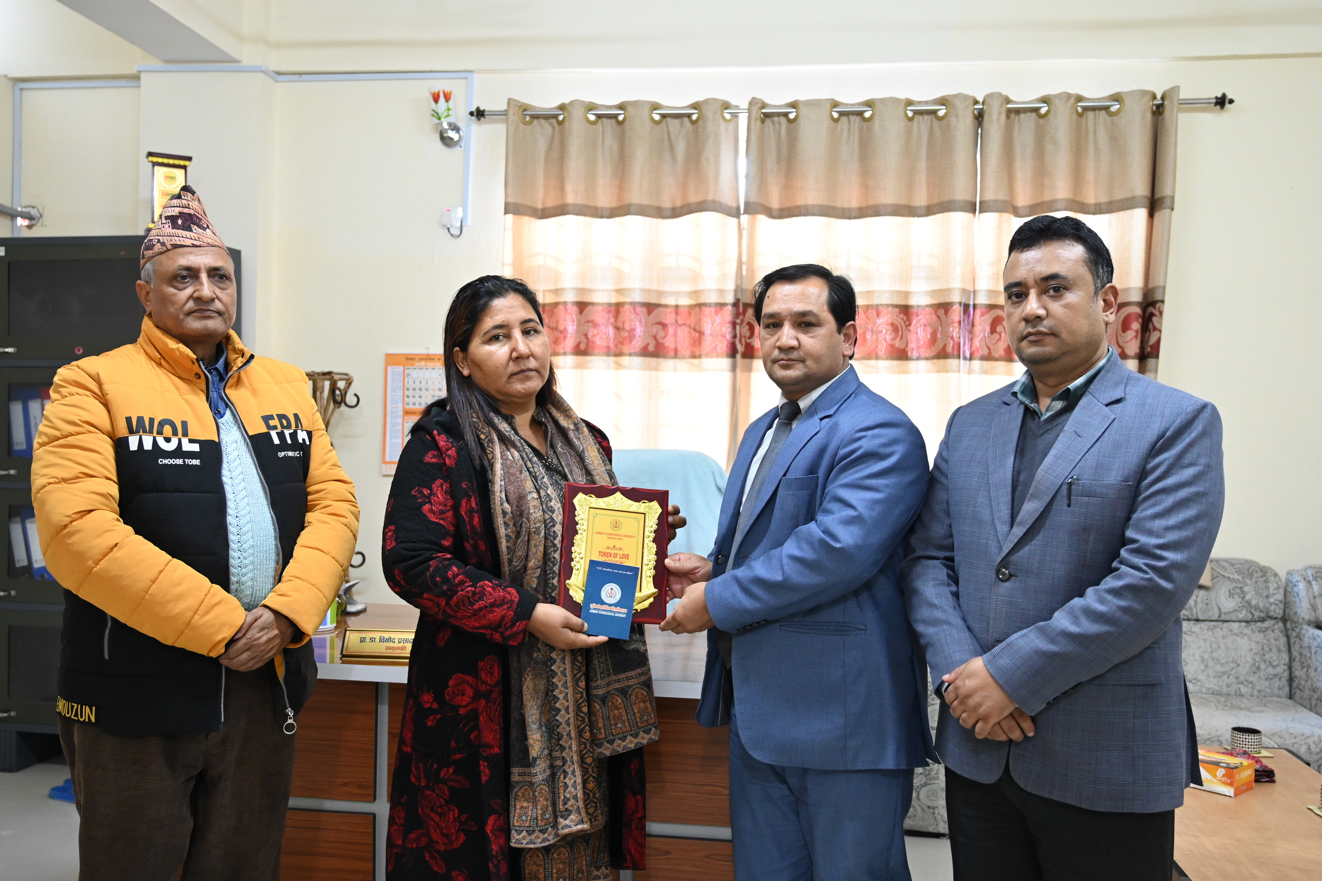 लुम्बिनी प्रदेश सरकार, शहरी विकास मन्त्रालयका माननीय मन्त्रीज्यूद्वारा विश्वविद्यालयको अनुगमन तथा निरीक्षण